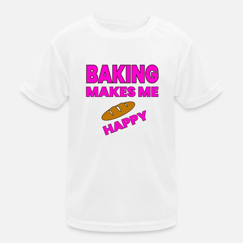 Backen Kinder Funktions-T-Shirt
