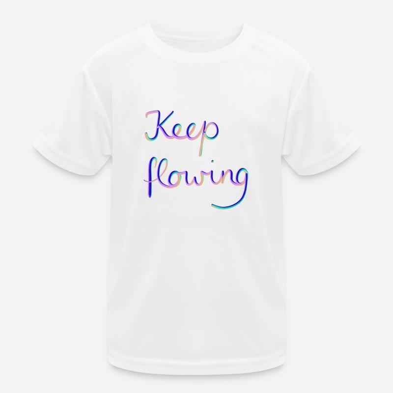 Keep flowing Kids Functional T-Shirt
