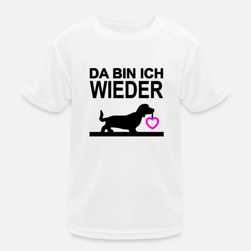 Dachshund Kids Functional T-Shirt