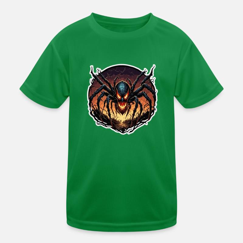 Spider / Web / Pet / Reptile / Eight-legged Kids Functional T-Shirt