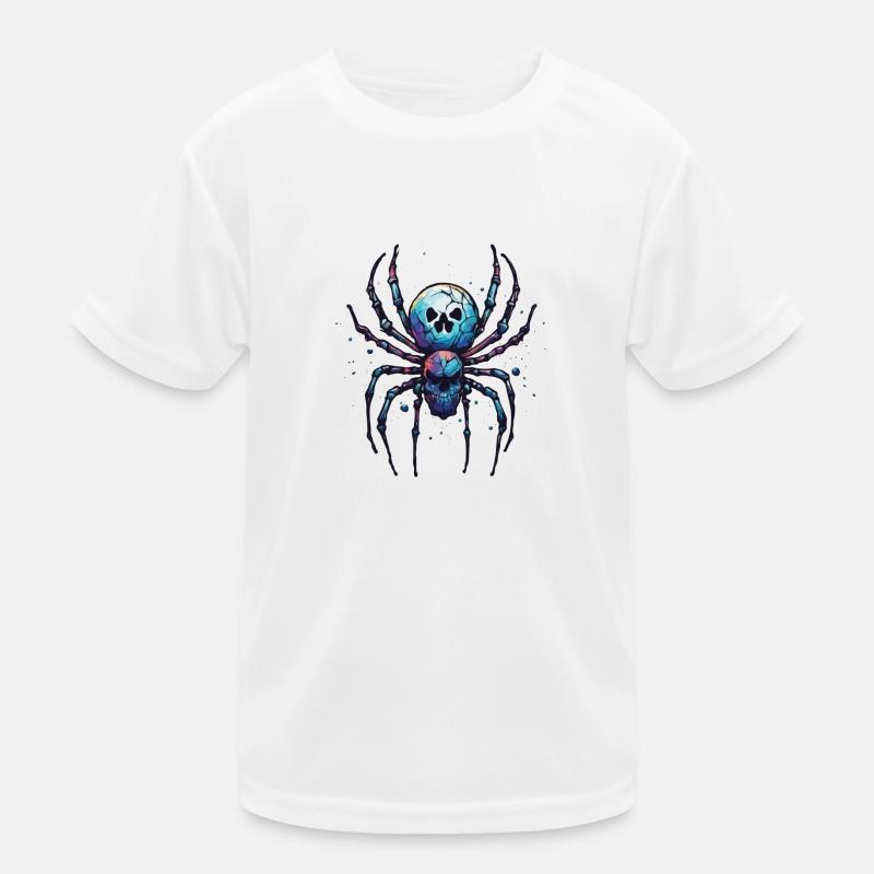 Spider / Web / Pet / Reptile / Eight-legged Kids Functional T-Shirt