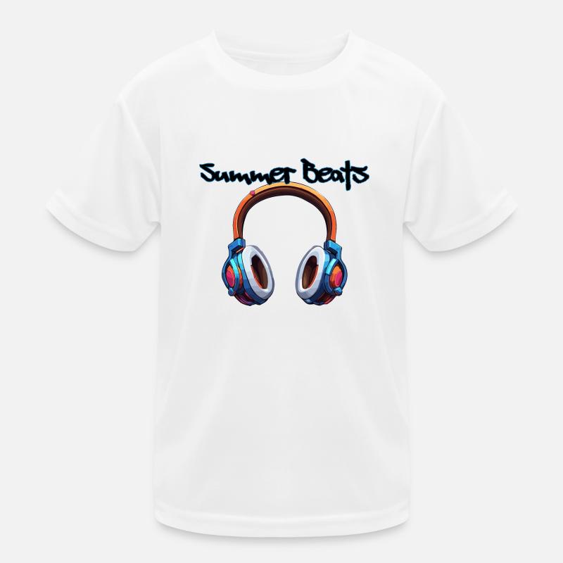 Kopfhörer / Audio / Musik / Klang / cool Kinder Funktions-T-Shirt
