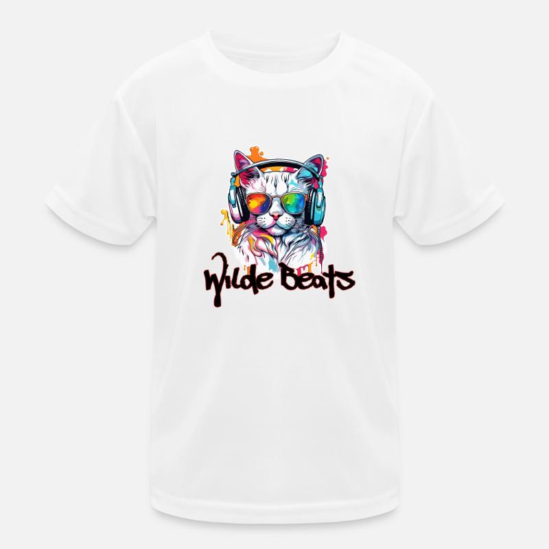 Kopfhörer / Audio / Musik / Klang / cool Kinder Funktions-T-Shirt