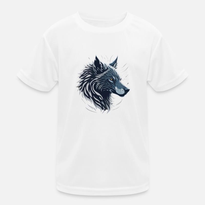 Grey Wolf Kids Functional T-Shirt
