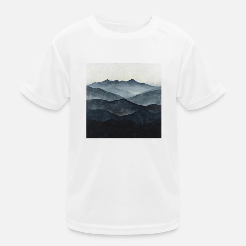 Poster Canvas Mountain 22 Kids Functional T-Shirt