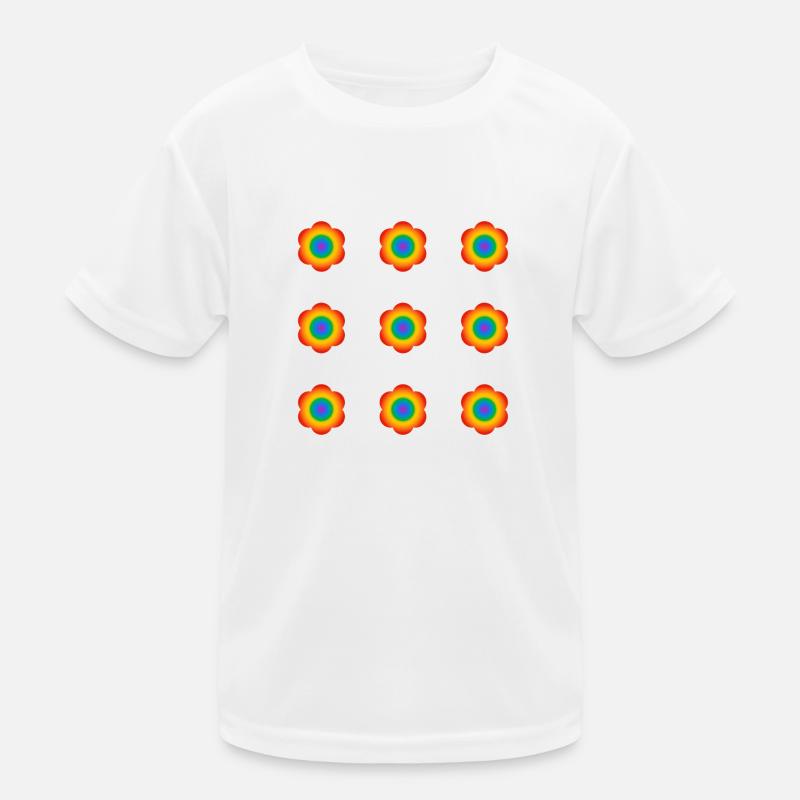 Pride-Blumen Kinder Funktions-T-Shirt