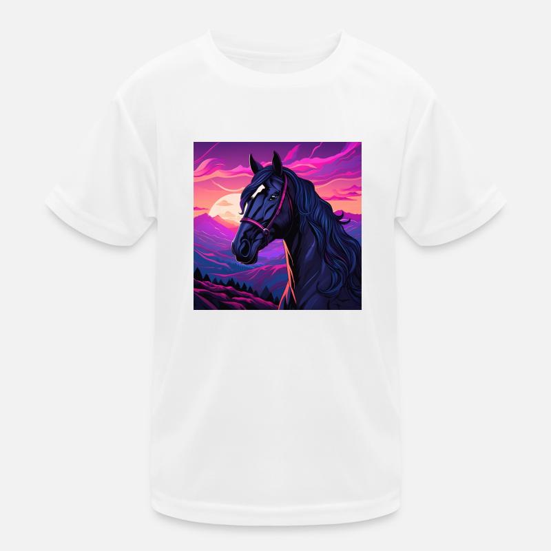 Art du cheval T-shirt sport Enfant
