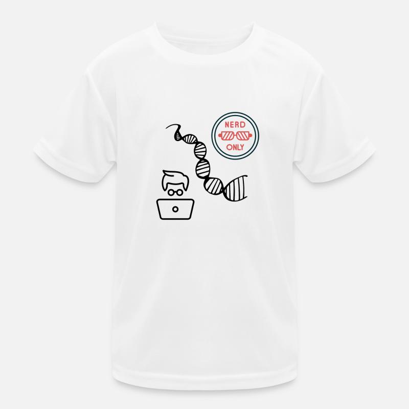 only nerds Kinder Funktions-T-Shirt