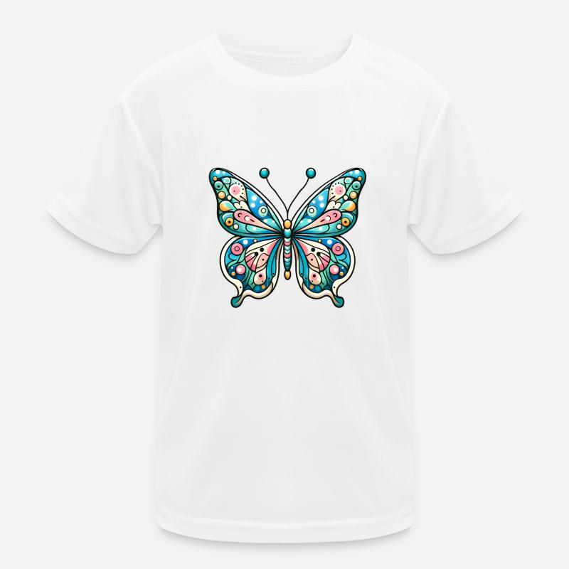 Super Papillon - Fairy Glow Kids Functional T-Shirt