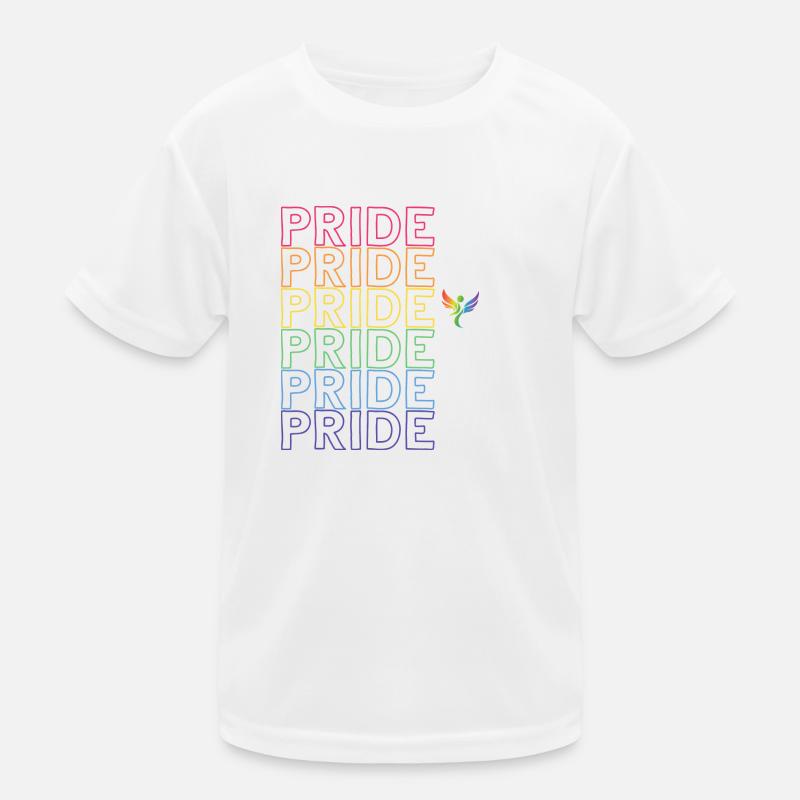 Pride - Kids Functional T-Shirt - white