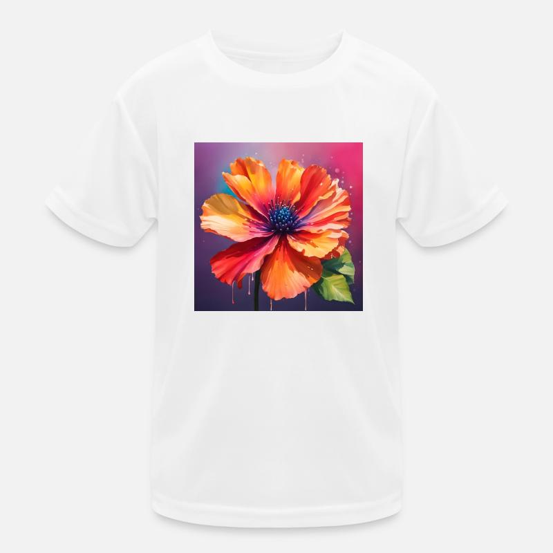 Fleur T-shirt sport Enfant