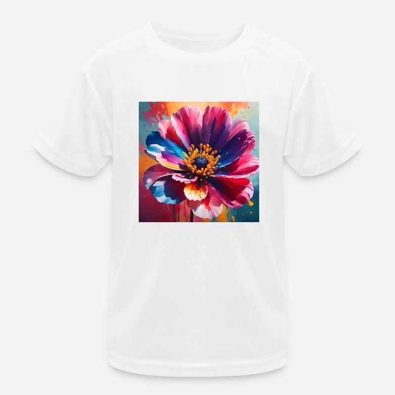 Fleur T-shirt sport Enfant