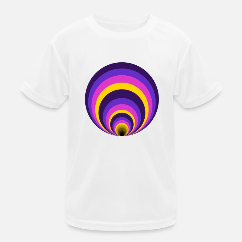 Colored circles Kids Functional T-Shirt