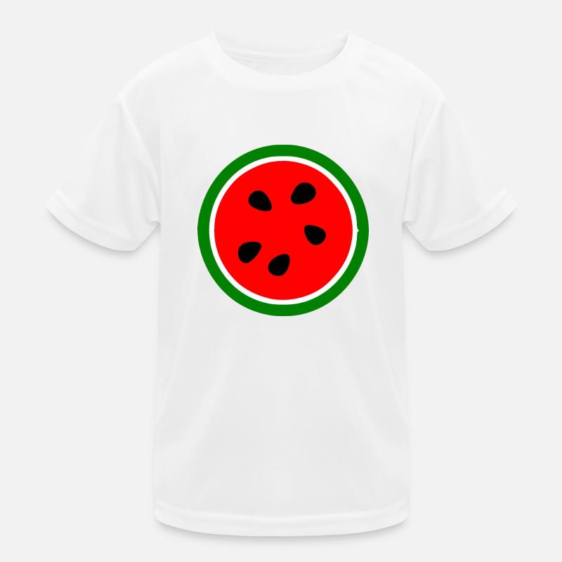 Watermelon - Kids Functional T-Shirt - white