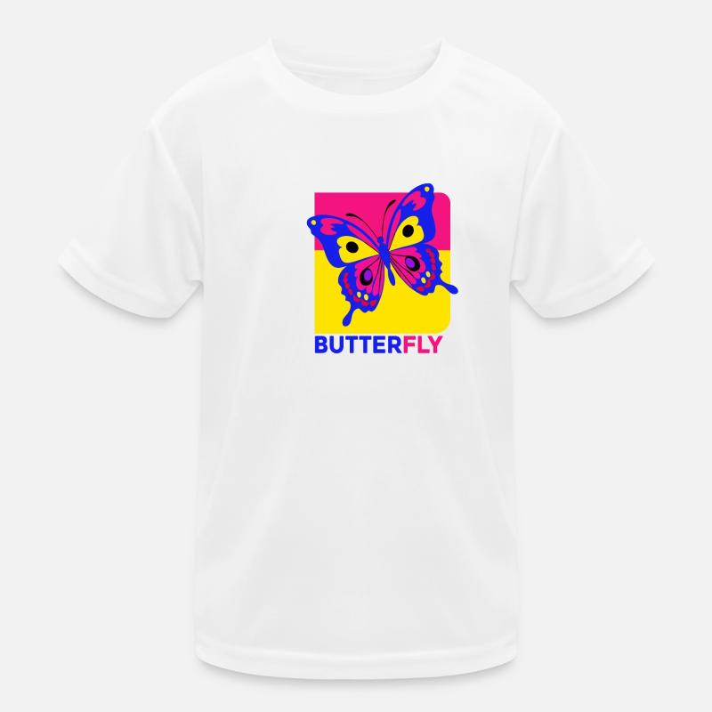 Schmetterling Kinder Funktions-T-Shirt