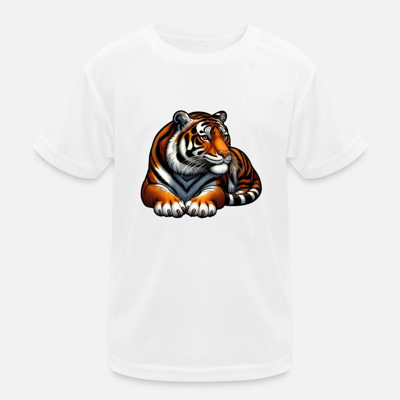Tigre Gros Chat: Chat Géant! T-shirt sport Enfant