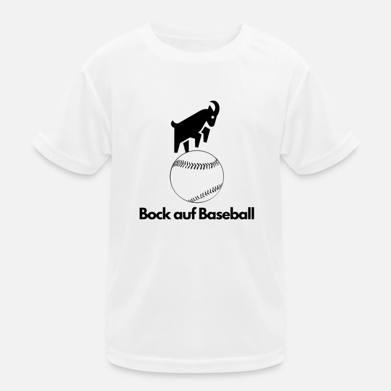 Bock auf Baseball – Lustiges Design T-shirt sport Enfant