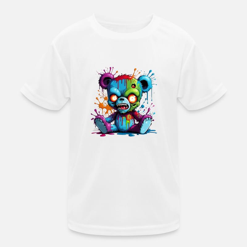 Graffiti Zombie Teddy T-shirt sport Enfant