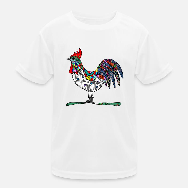 Hahn Kinder Funktions-T-Shirt