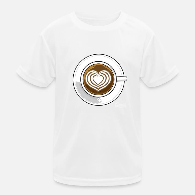 Kaffee3 Kinder Funktions-T-Shirt