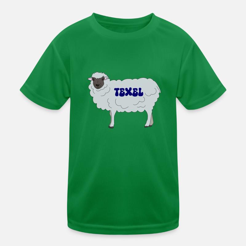 Texel sheep Kids Functional T-Shirt