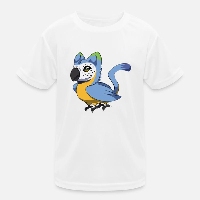Felcaw - Kinder Funktions-T-Shirt - Weiß