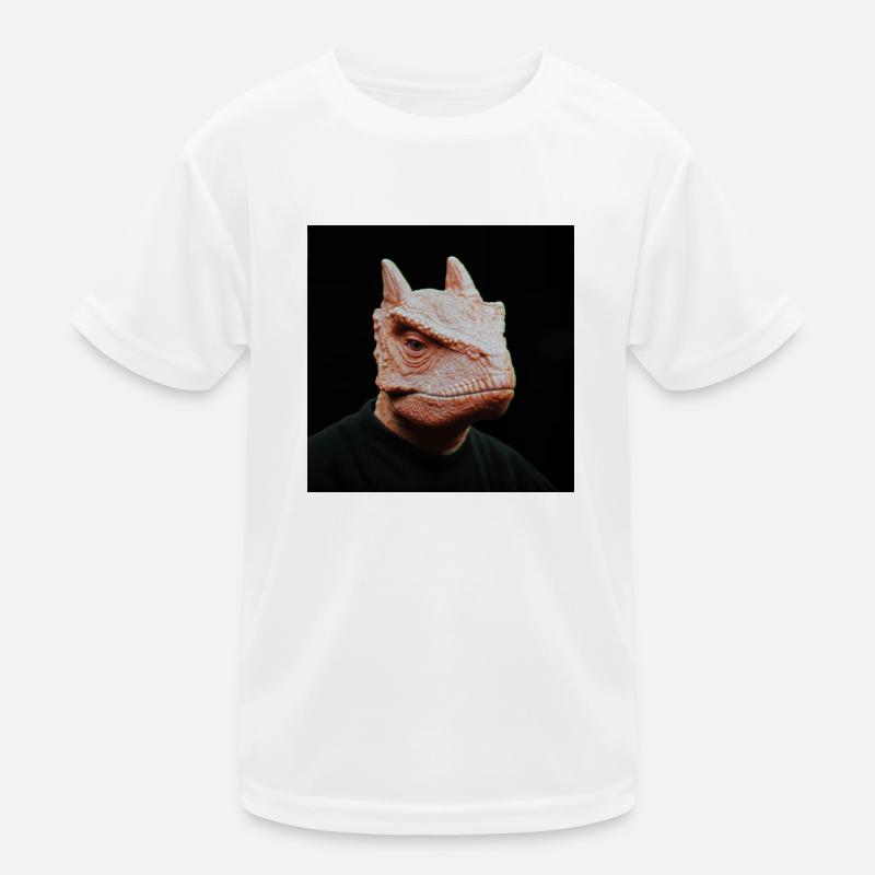 Retro-Dinosaurier Kinder Funktions-T-Shirt