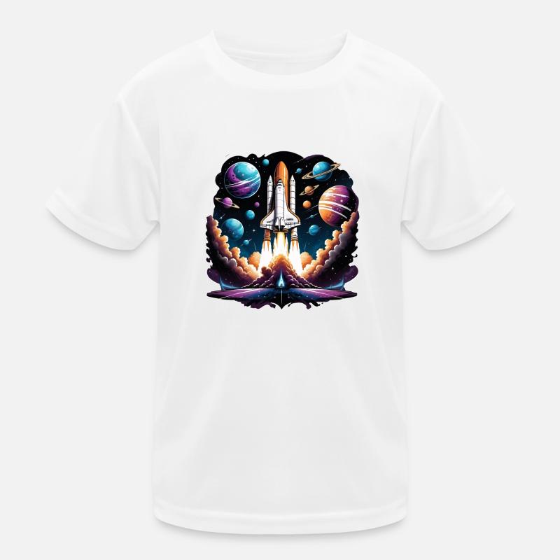 Fusée Astronaute Astronaute Cadeau Spatial Navette T-shirt sport Enfant