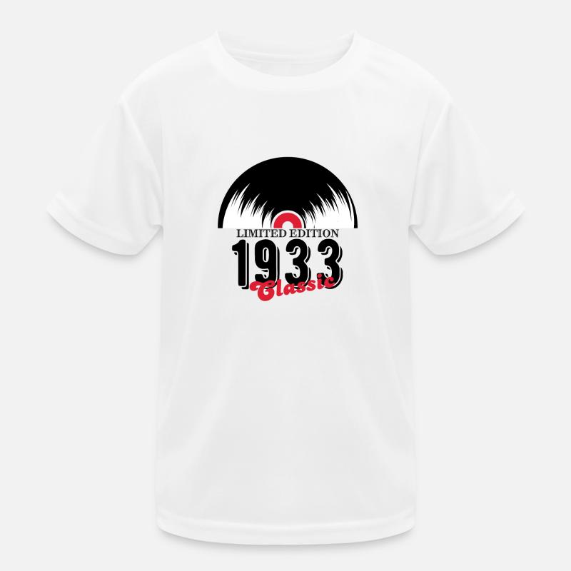 Limited edition 1933 Classic vinyl Kids Functional T-Shirt