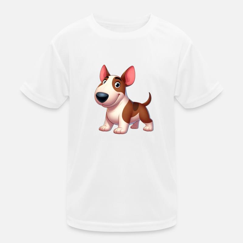 bull terrier Kids Functional T-Shirt