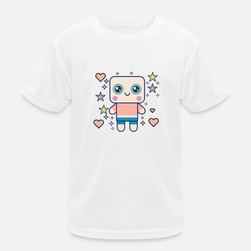 Design "Kawaii Pudding Pop" Kinder Funktions-T-Shirt