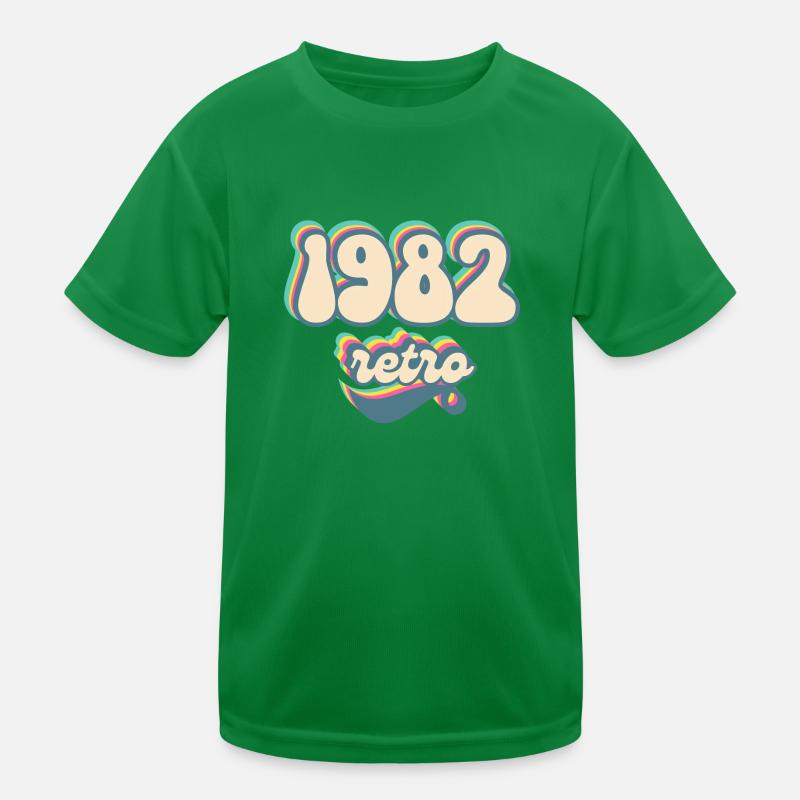 1982 retro idée cadeau T-shirt sport Enfant