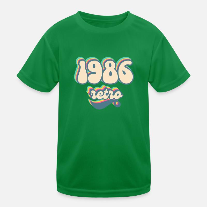 1986 retro idée cadeau T-shirt sport Enfant