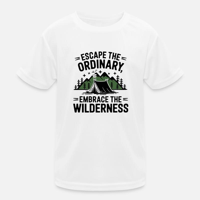 Embrace the wilderness Kids Functional T-Shirt