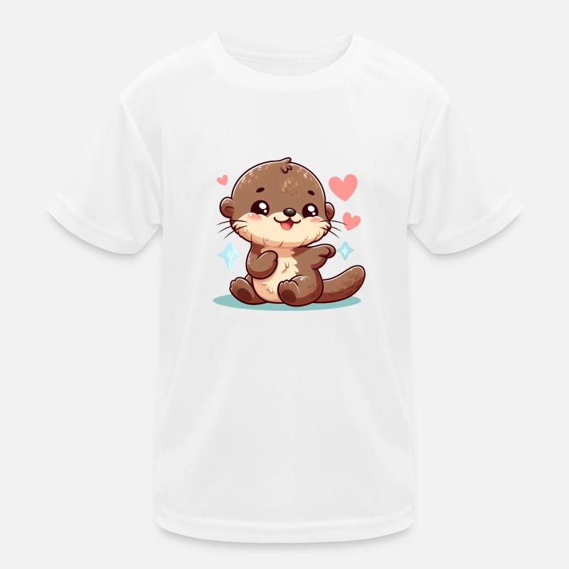 otter 11 Kids Functional T-Shirt