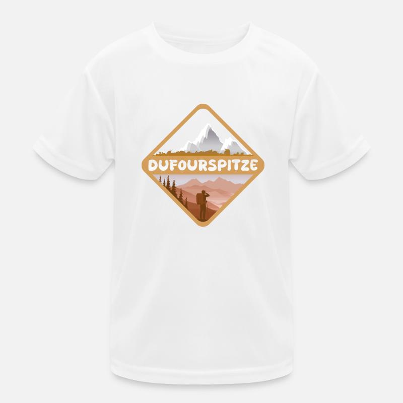 Don pour Dufourspitze T-shirt sport Enfant