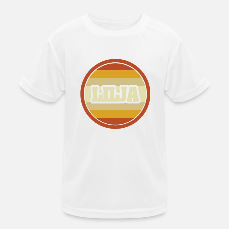First name Lilja Kids Functional T-Shirt