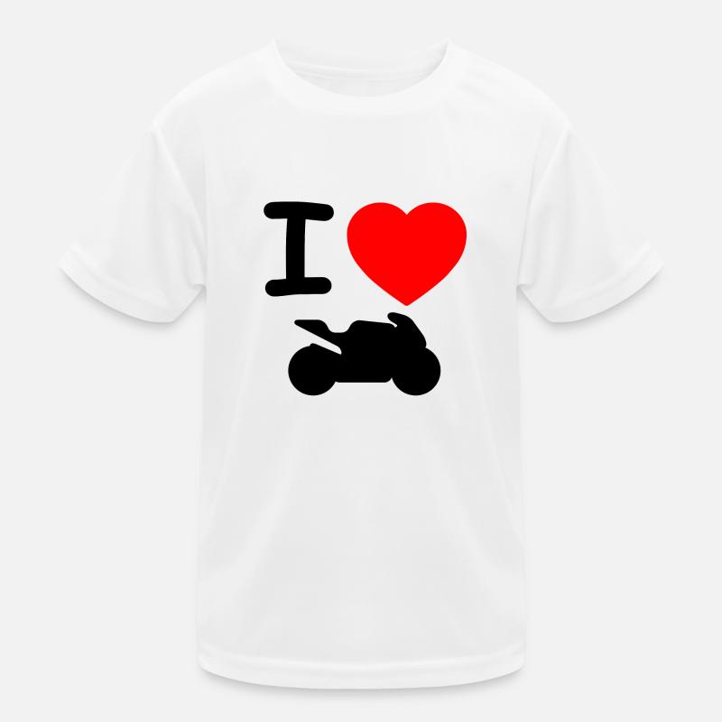 Motocyclette T-shirt sport Enfant