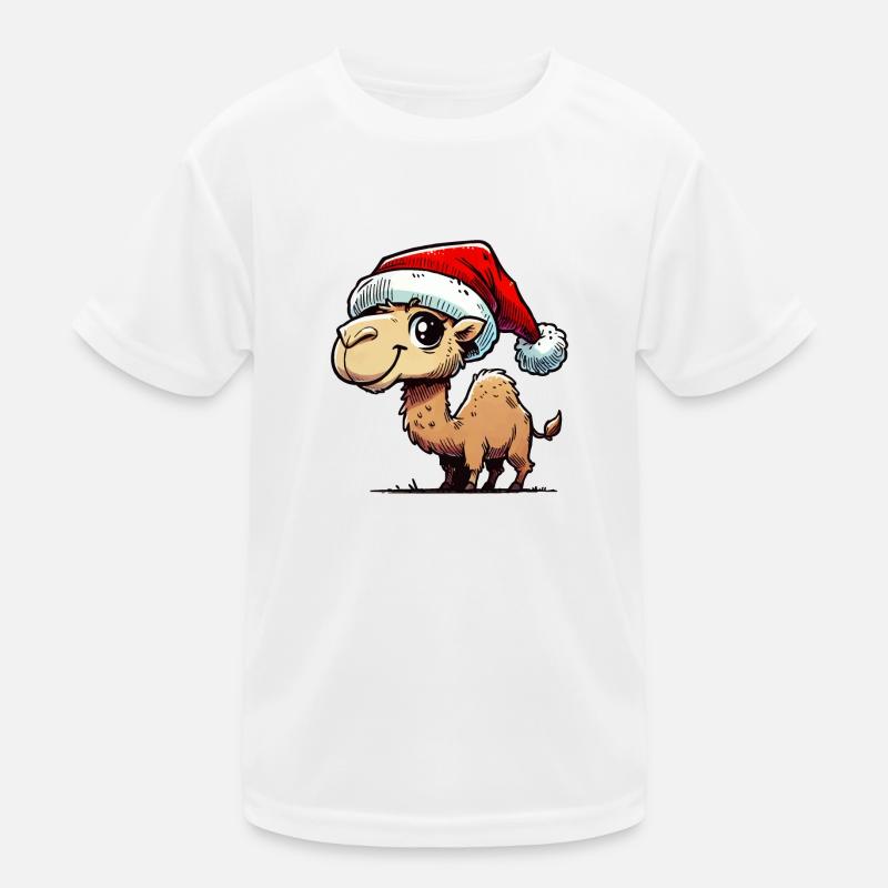 Kamel Christmas Kinder Funktions-T-Shirt