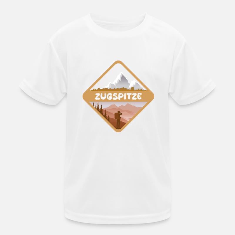 Zugspitze Kinder Funktions-T-Shirt