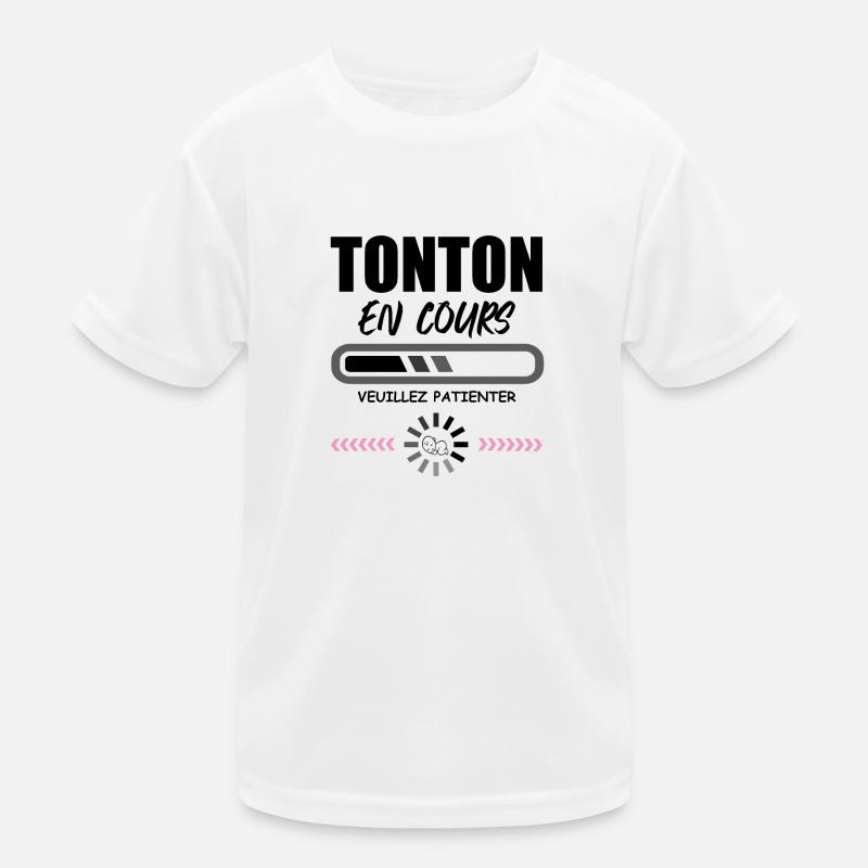 Onkel (bitte warten) Kinder Funktions-T-Shirt