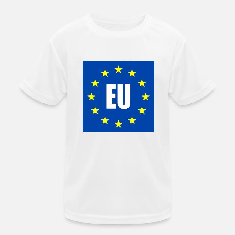 Drapeau de l’UE T-shirt sport Enfant