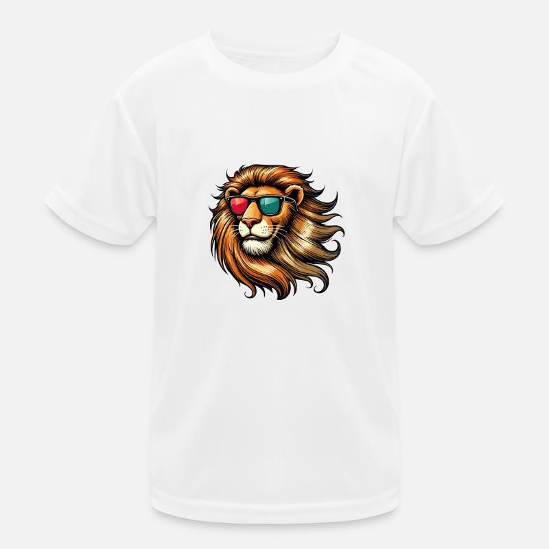 Lunettes de soleil Lion T-shirt sport Enfant