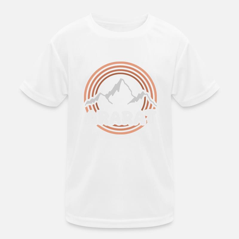 Ararat als Berg Kinder Funktions-T-Shirt