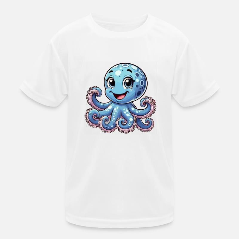 Octopus Kids Functional T-Shirt