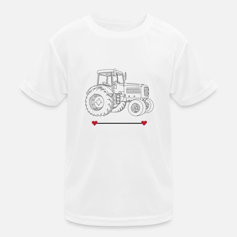 Traktor / Traktor / Traktor Kinder Funktions-T-Shirt