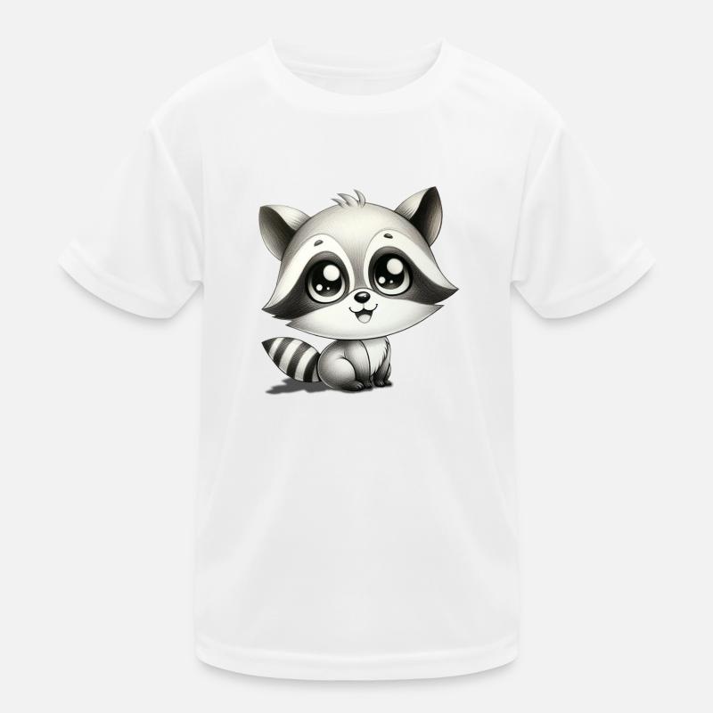 raccoon Kids Functional T-Shirt