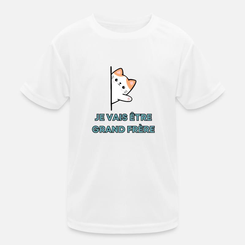 Ich werde großer Bruder sein - Bald großer Bruder Kinder Funktions-T-Shirt