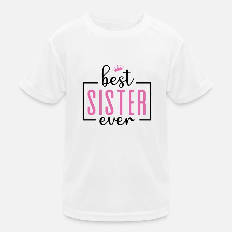 Beste Schwester Kinder Funktions-T-Shirt
