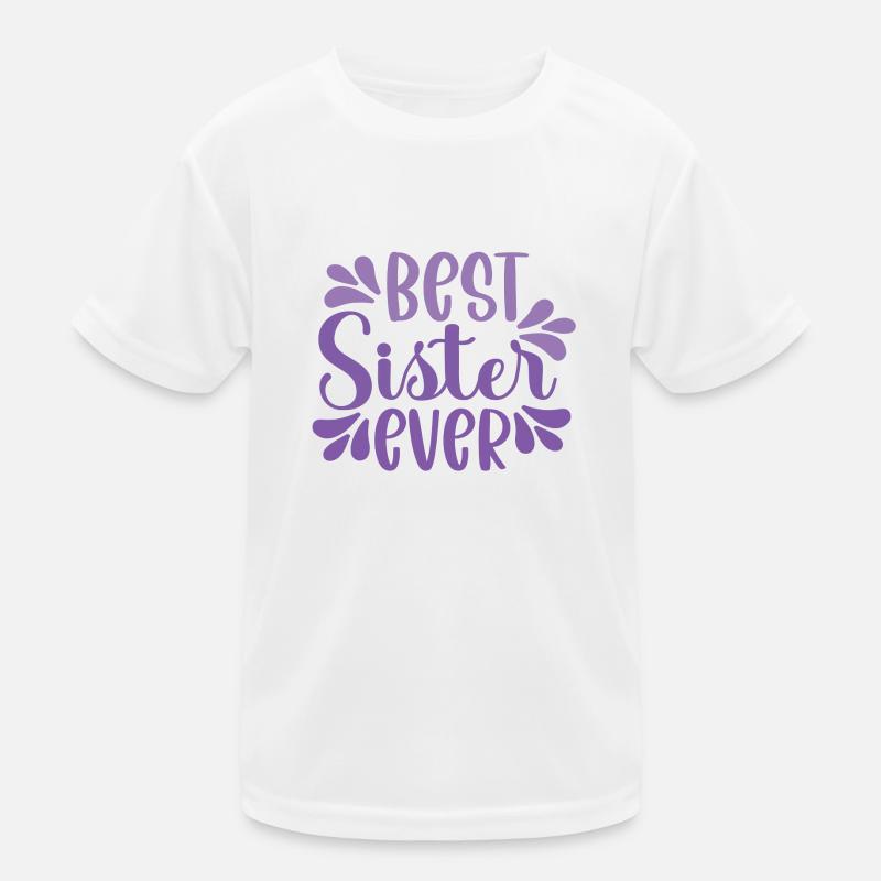 Beste Schwester Kinder Funktions-T-Shirt